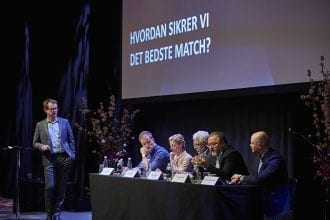 Nødvendigheden af fleksibilitet i uddannelsessystemet og mulighed for en erhvervskandidat var nogle af de ting panelet var enige om til professionshøjskolernes konference om fremtidens match.